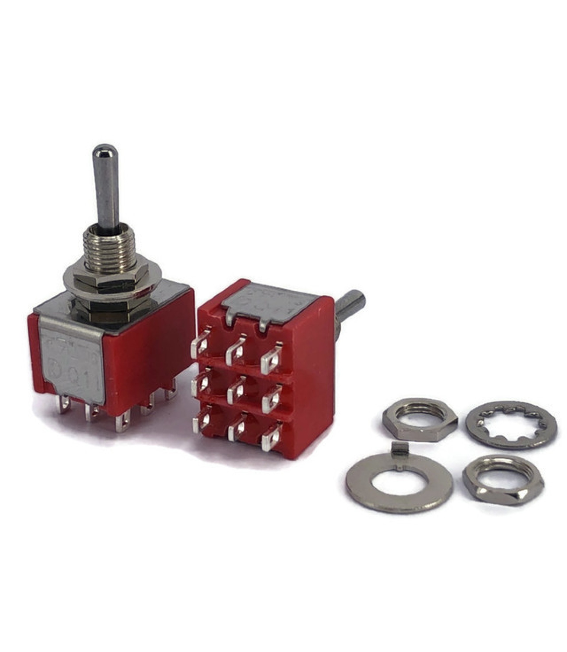 Mini Toggle Switch 1M Series 3PDT On-off-(On)
