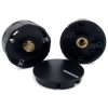A-5964-3.jpg ABS Plastic Black Knob 39X17mm shaft hole:6.4mm