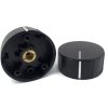 A-5964-4.jpg ABS Plastic Black Knob 39X17mm shaft hole:6.4mm