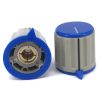 Amplifier Gray Knob Blue top 25X20mm shaft hole 6mm
