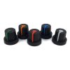 Black knob White Pointer 16x14mm shaft hole 6x18T