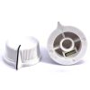 White knob 29x13mm shaft hole 6.40mm