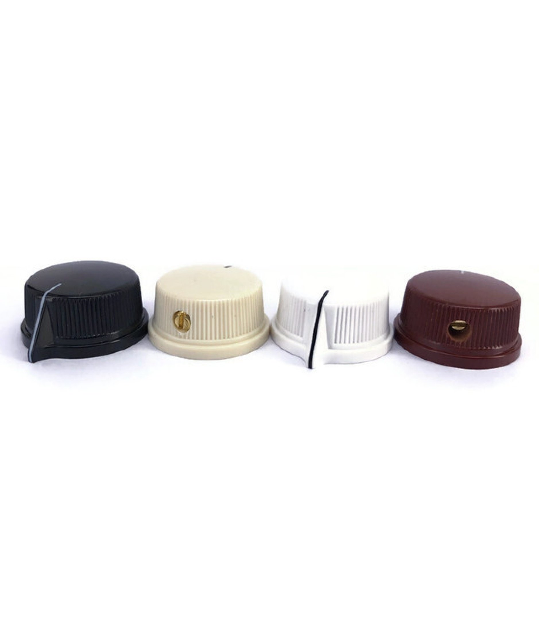 White knob 29x13mm shaft hole 6.40mm