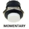 PUSH BUTTON SWITCH MOMENTARY White Color SPST 3A 250VAC