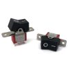 Mini Rocker Switch ON-ON SPDT Black Actuator with Marking