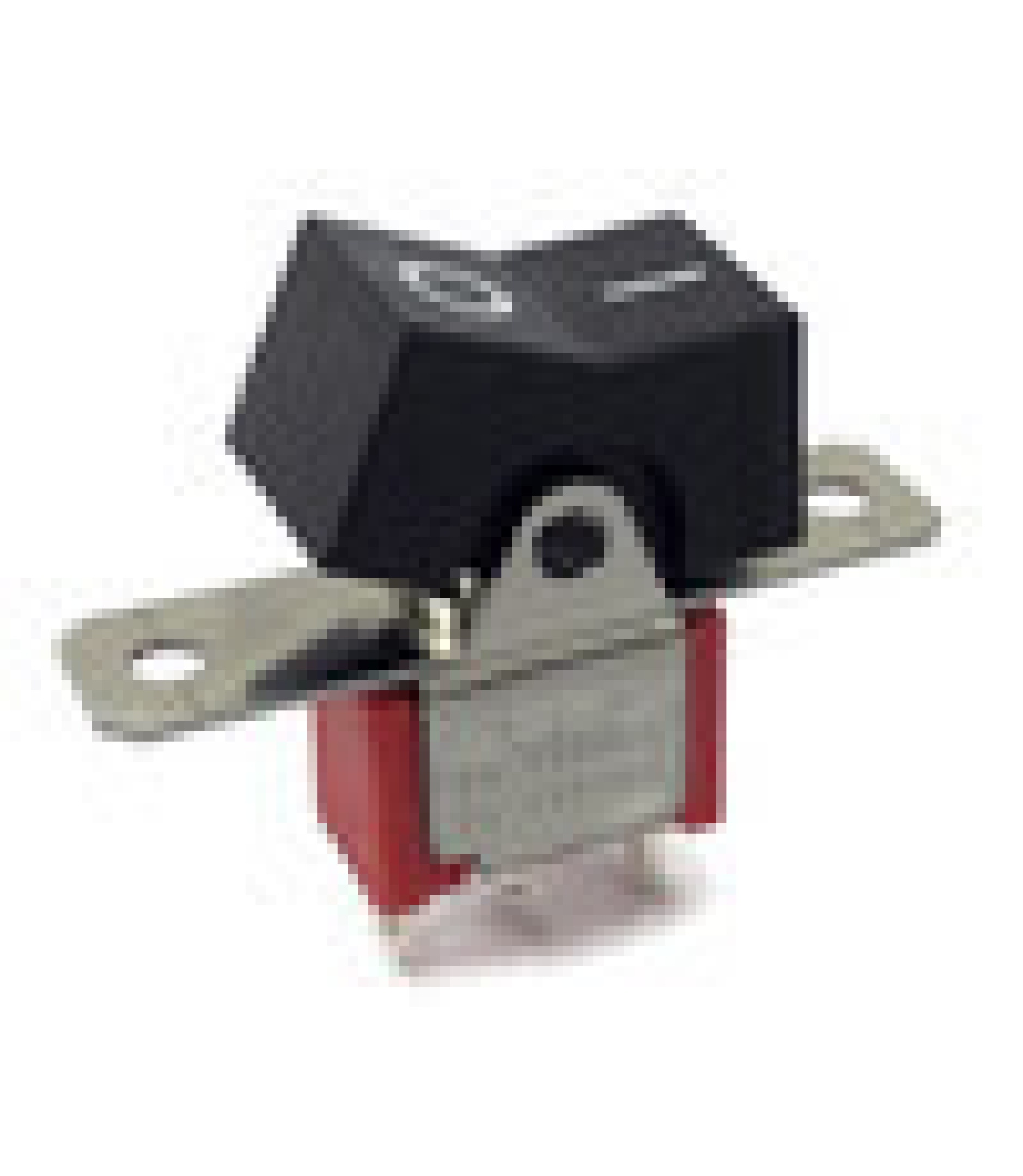 Mini Rocker Switch ON-ON SPDT Black Actuator with Marking