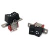 Mini Rocker Switch ON-OFF-ON SPDT Black Actuator with Marking
