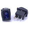 A-6167.jpg Waterproof Rocker Switch Blue ON/OFF SPST Panel Mount LAMP 12V