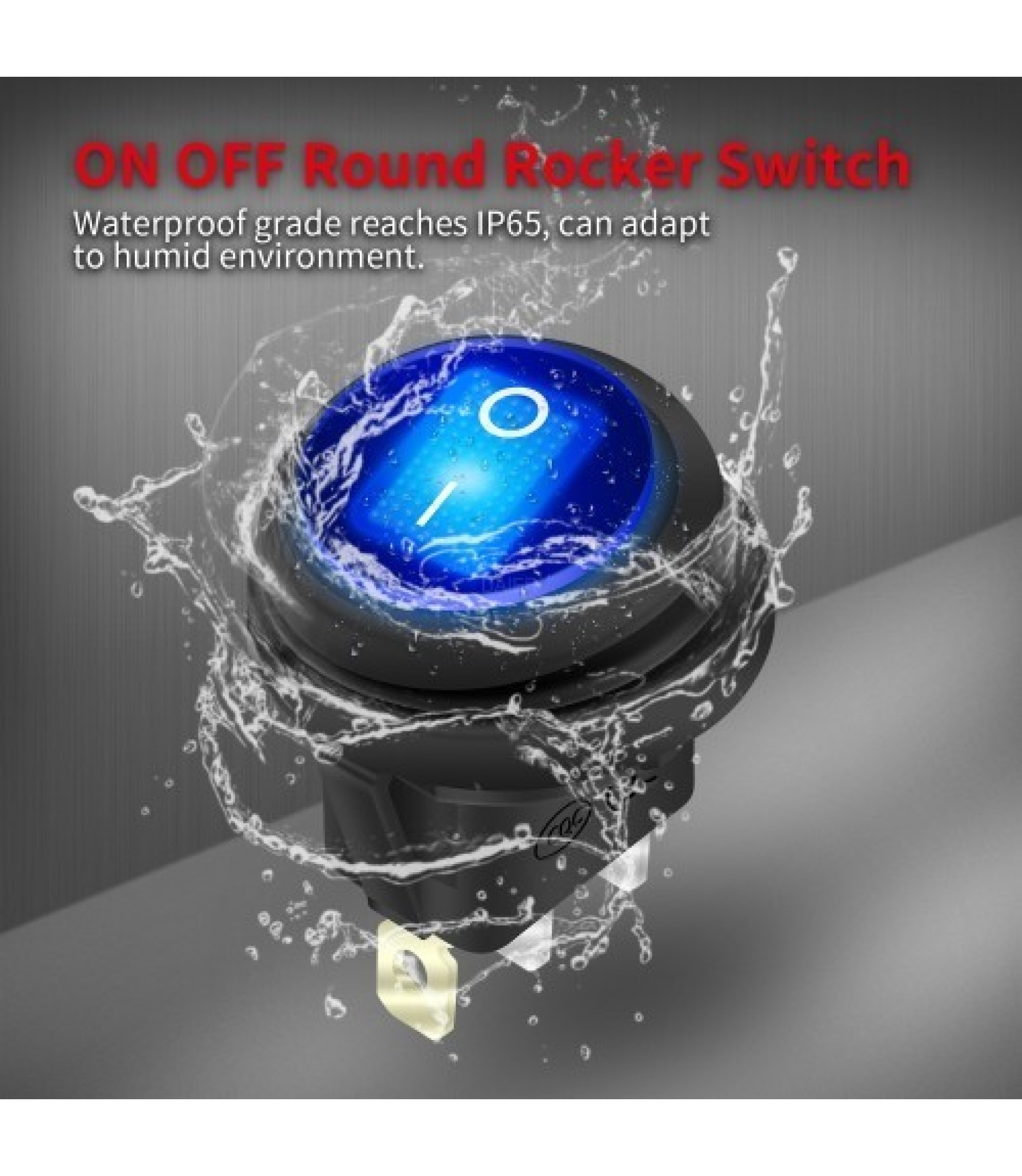 A-6168-3.jpg Round Waterproof Rocker Switch Blue ON/OFF SPST Panel Mount LAMP 12V