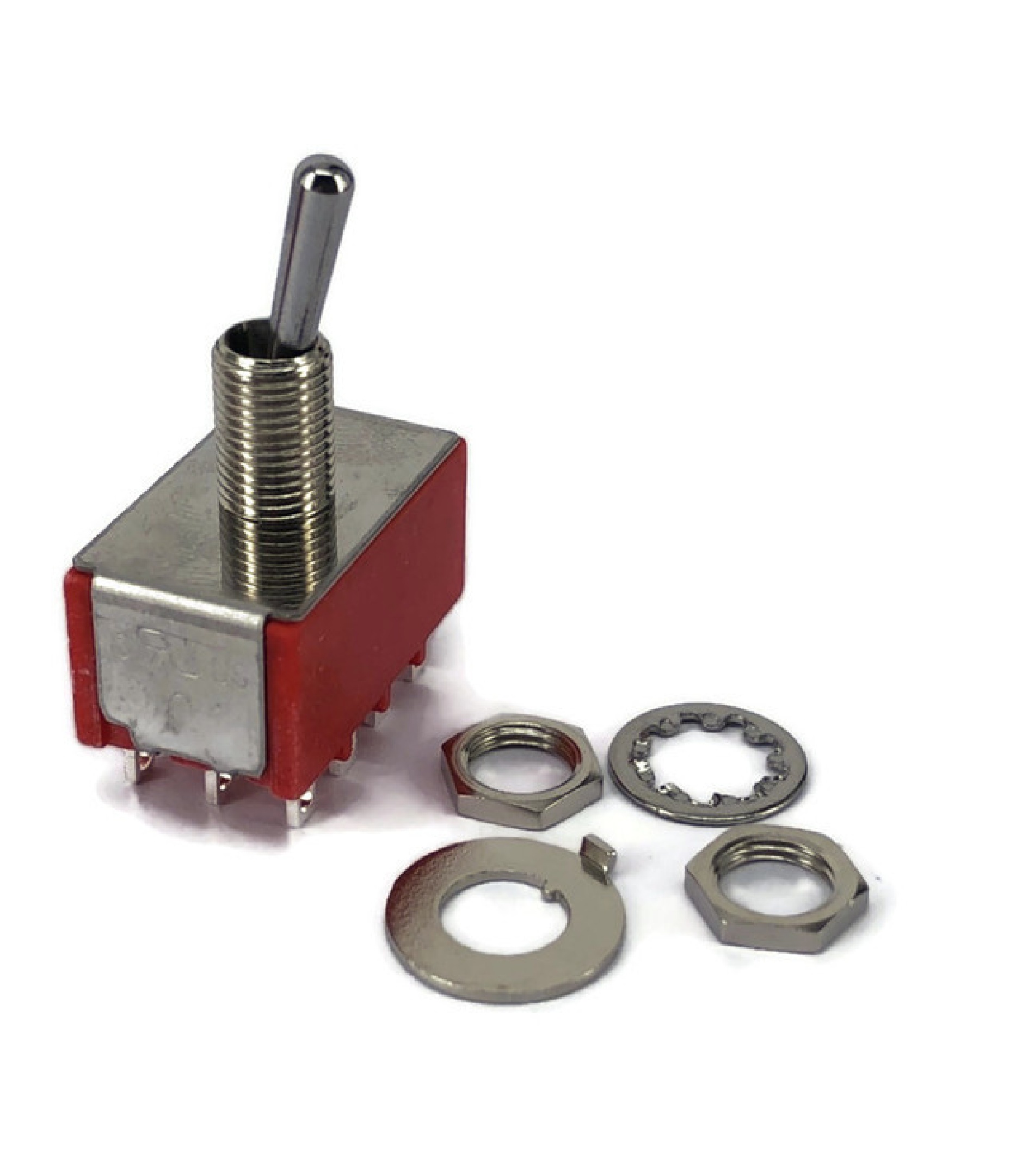 Mini Toggle Switch 1M Series 4PDT Momentary On-(On)