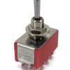 Mini Toggle Switch 1M Series 4PDT On-On-On