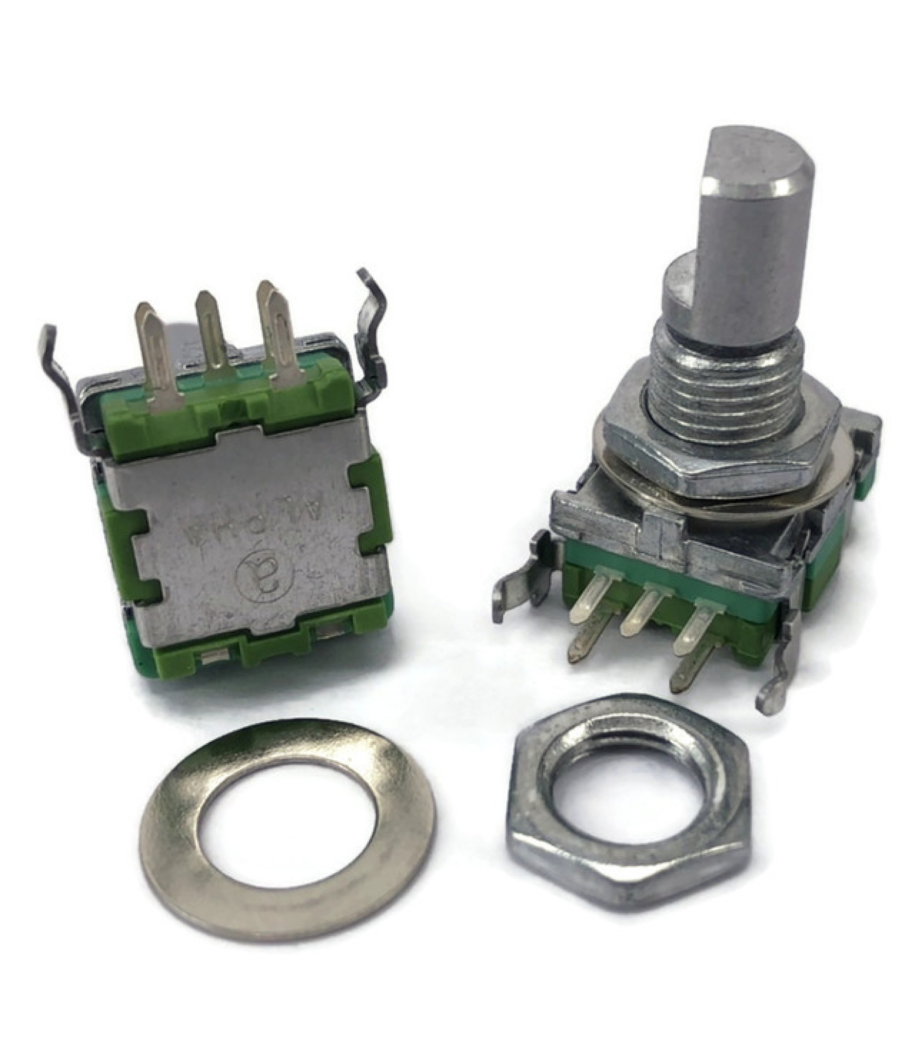 ROTARY ENCODER 11mm 20 Detents D shaft With Switch