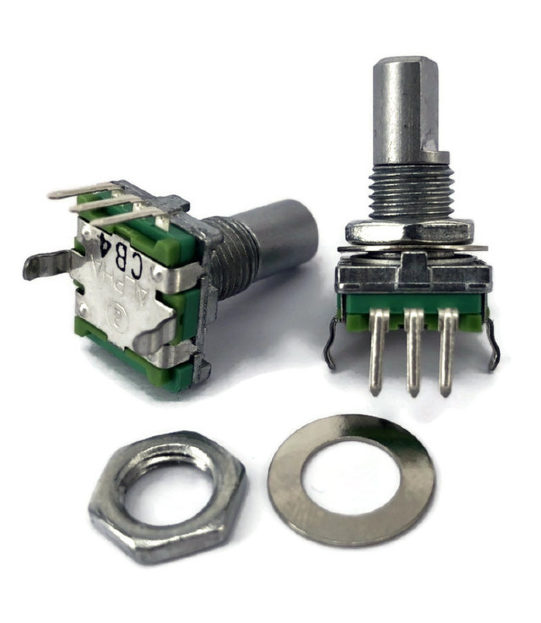 ROTARY ENCODER 11mm 20 Detents D shaft Without Switch Vertical