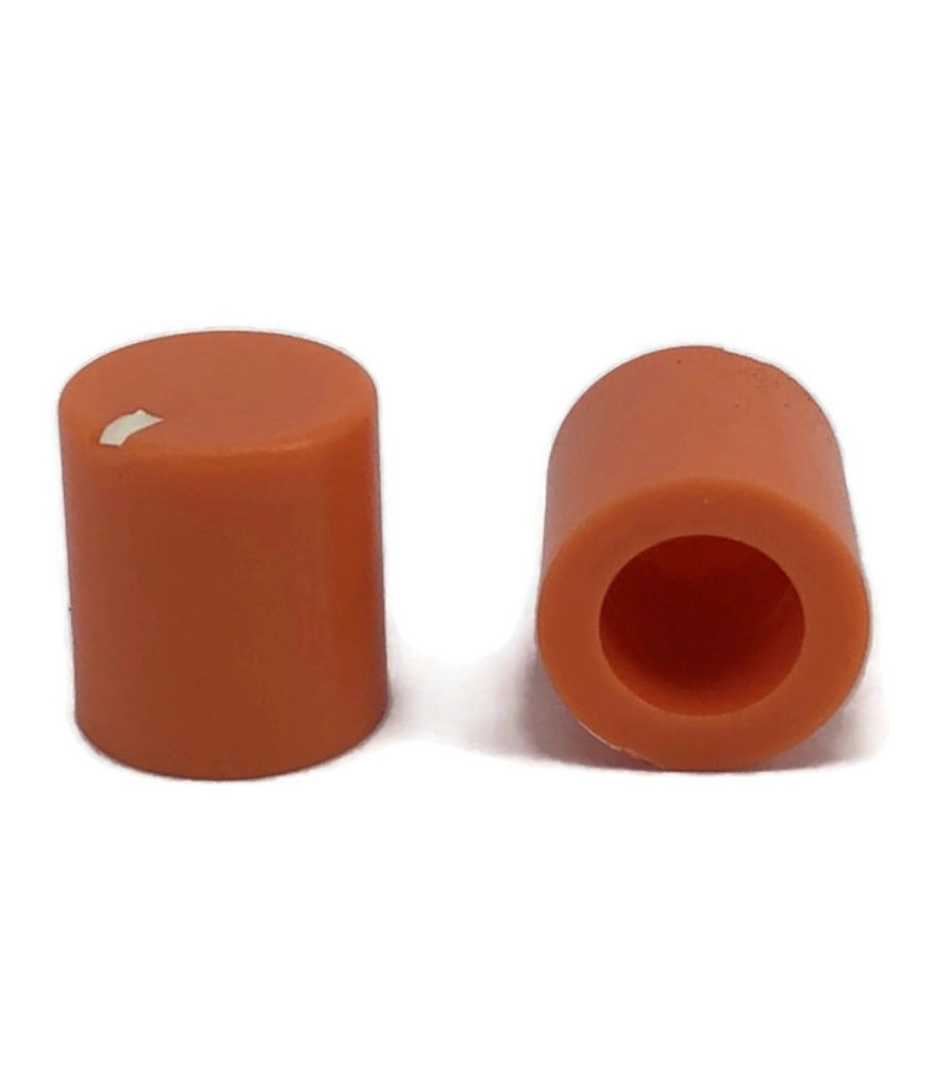 Orange control knob 9.8x11mm Shaft hole 6x18T