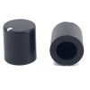 Black control knob 9.8x11mm Shaft hole 6x18T