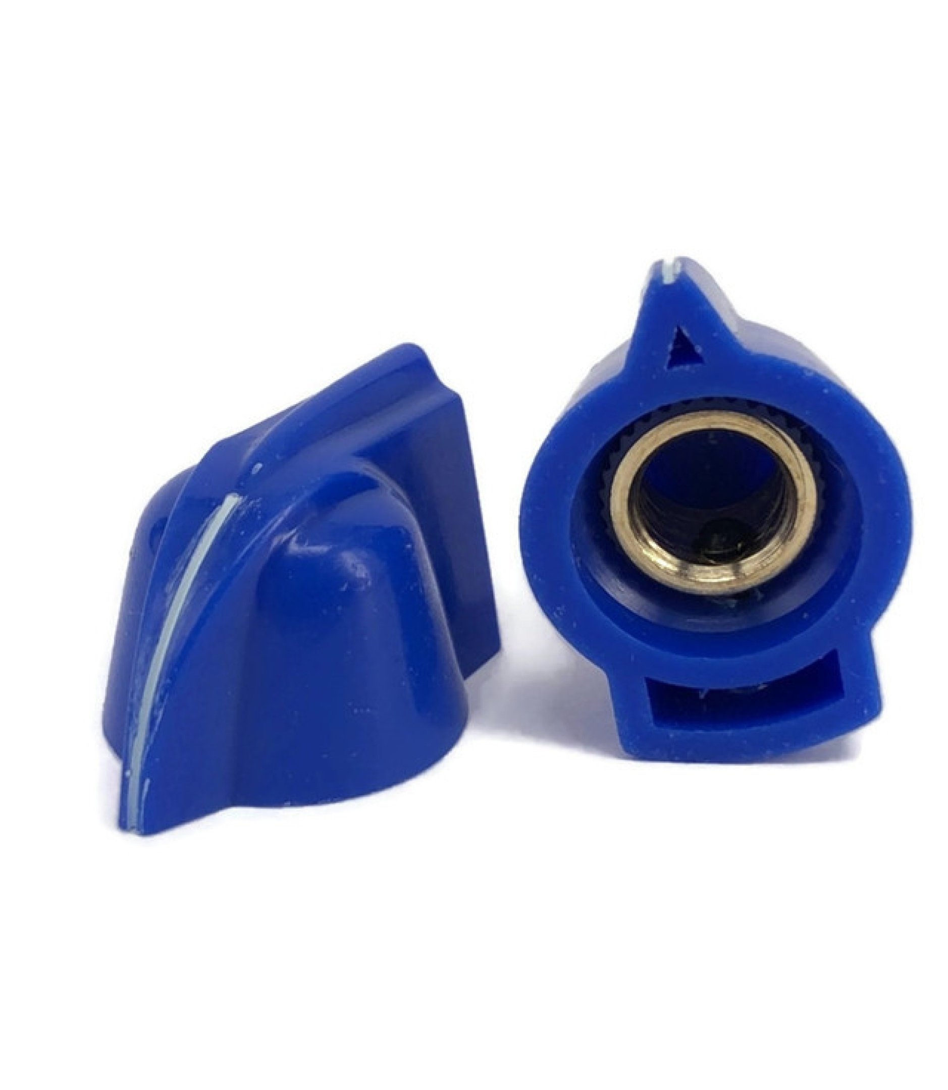 Chicken Head Blue Knob 23x14mm