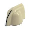Chicken Head Cream Knob 23x14mm