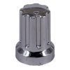 Silver Control Knob 13x17.5mm Shaft 6x18T