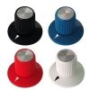 Blue Rogan knob 23x17mm Shaft 6.4mm