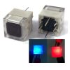illuminated Tact Switch LED Blue and Red Color With ON-Off Text
