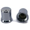 Silver Audio Knob 15x17mm Shaft Hole 6x18T