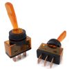 Toggle Switch SPST On-On Yellow