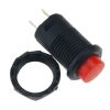 PUSH BUTTON SWITCH MOMENTARY White Color SPST 3A 125VAC 12mm