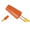 Orange Wire-nut connector 10x17.5mm AWG 22-14