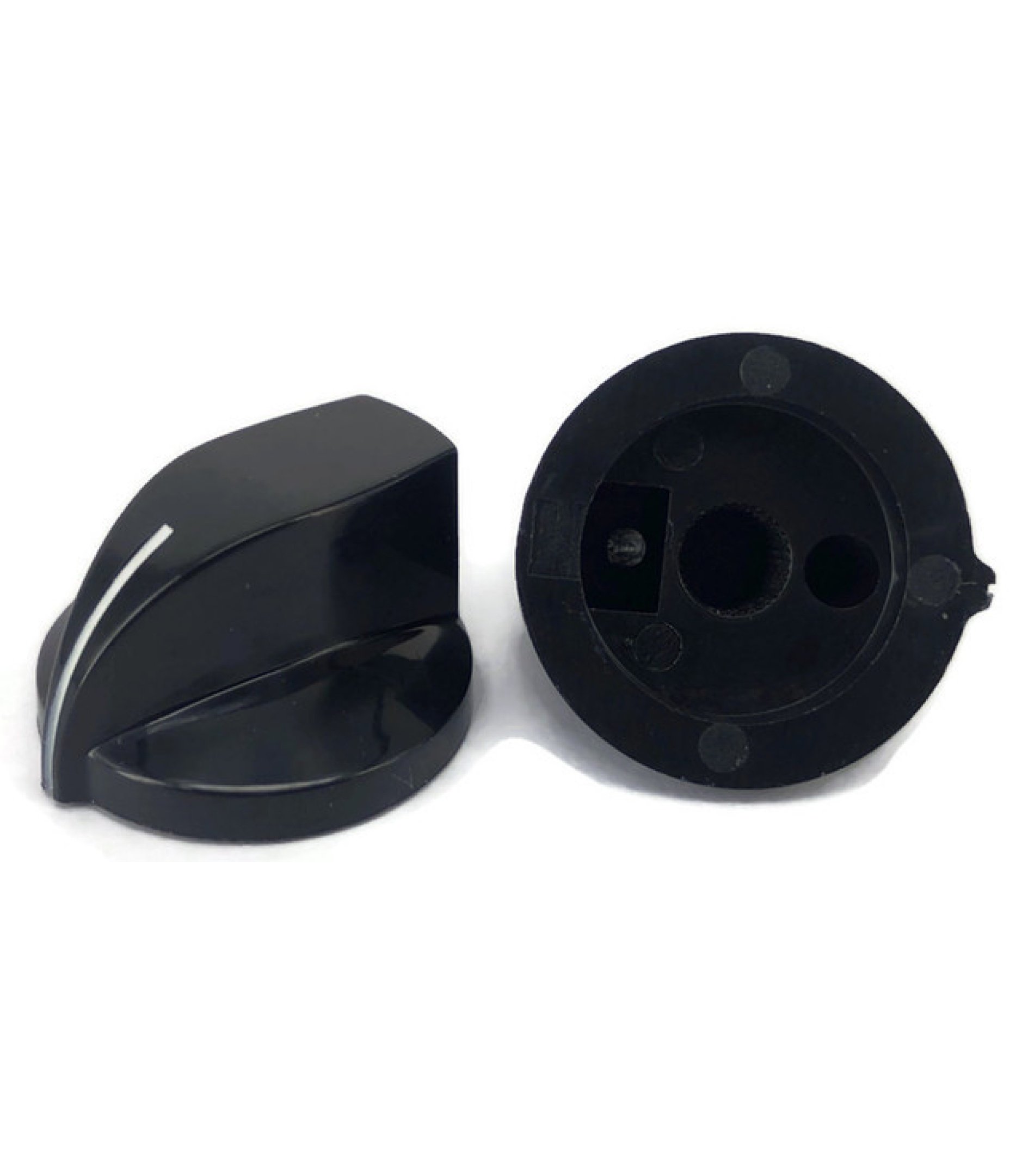 Black Knob 24X14mm shaft hole 6X18T