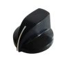 Black Knob 24X14mm shaft hole 6X18T