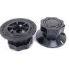 Black Knob 38x21mm Shaft 1/4 Zoll