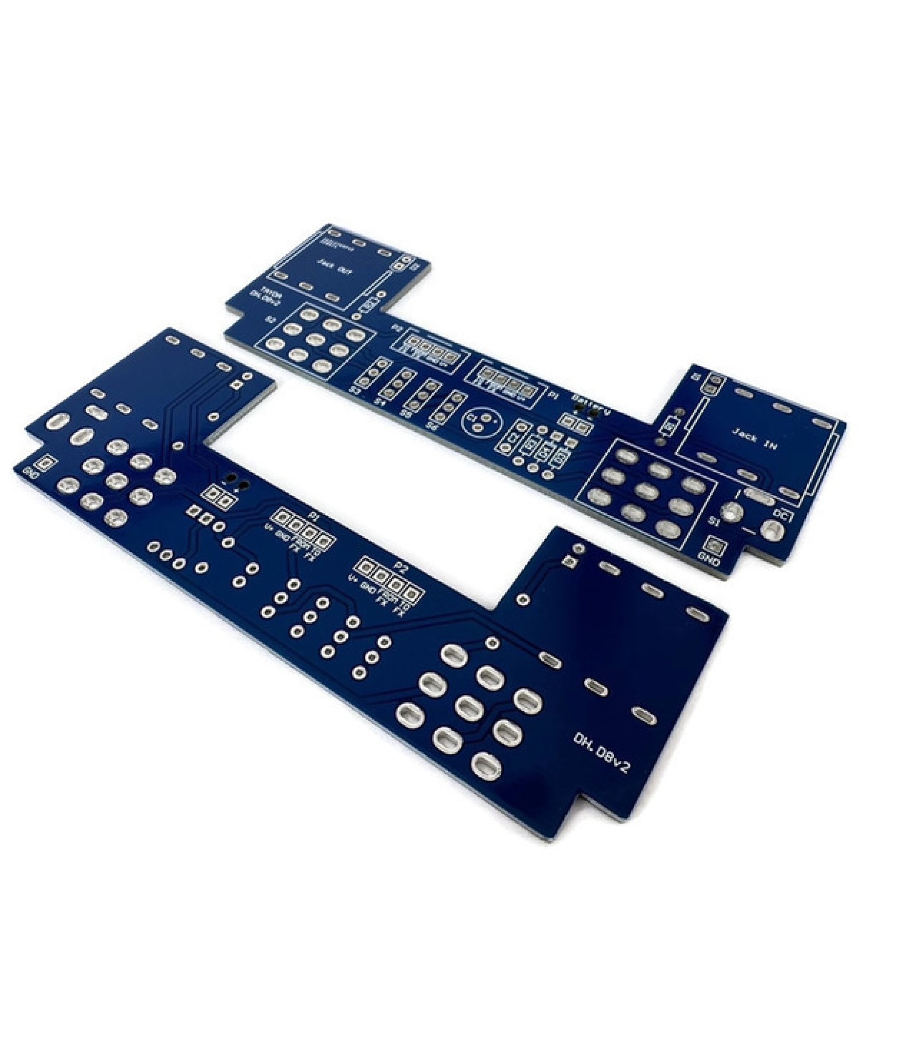 PCB for 1590BB enclosure (horizontal) DIY PCB Guitar Effect