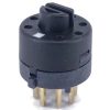 Rotary Switch 1 Pole 8 Position Short Handle with White Marking