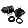 6.35mm 1/4" Stereo Insulated Socket Jack PCB Pins