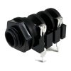 6.35mm 1/4" Mono Insulated Socket Jack PCB Pins