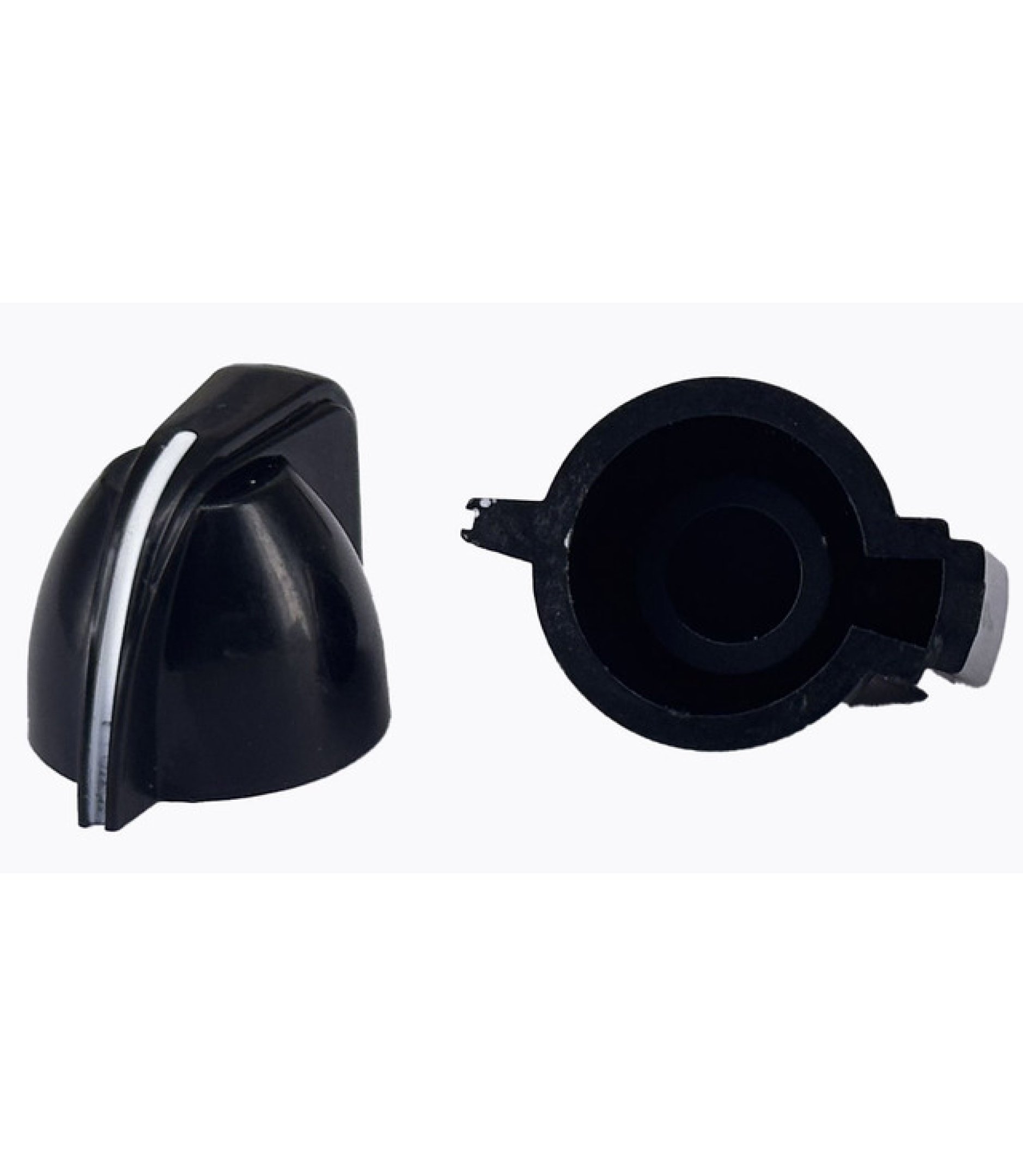 A-6741.jpg Chicken Head Black Knob 23x14mm Shaft 6x18T