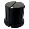 KN8D Black Knob 24x20mm Shaft Diameter 6.00mm