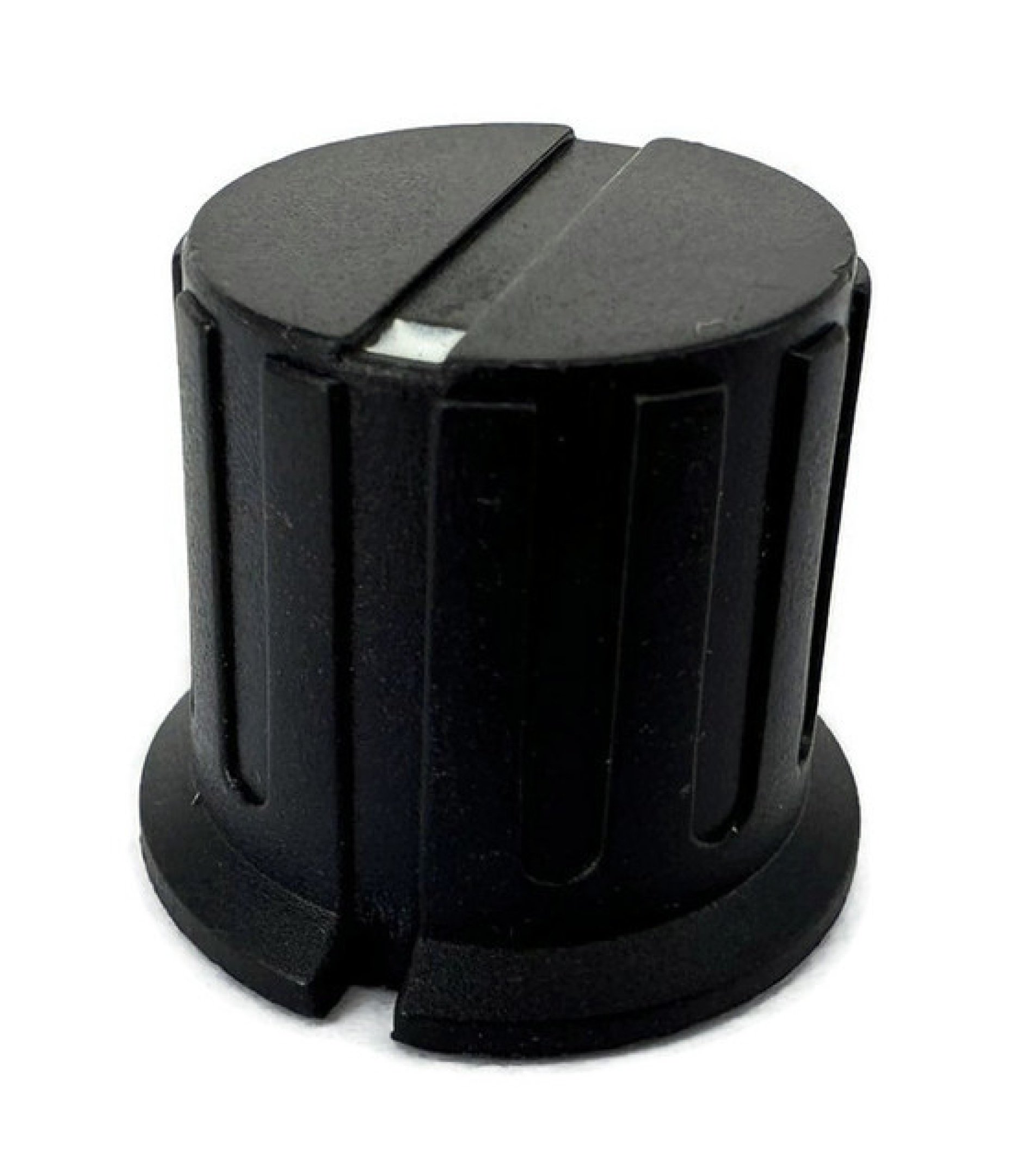 KN8D Black Knob 24x20mm Shaft Diameter 6.35mm