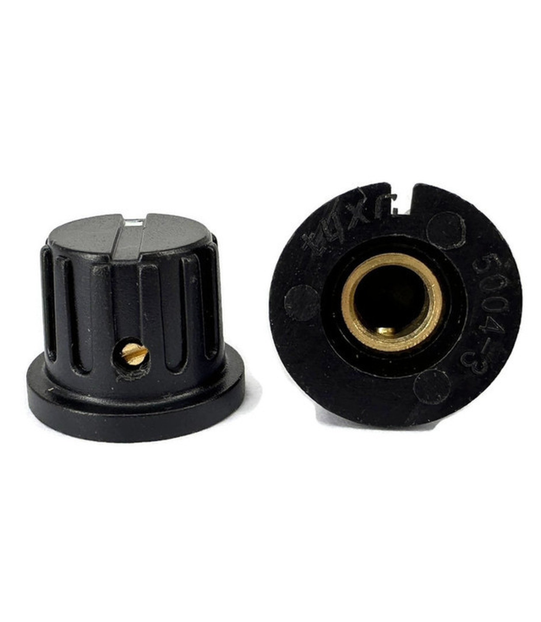 KN8E Black Knob 20x16mm Shaft Diameter 6.35mm