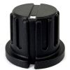 KN8E Black Knob 20x16mm Shaft Diameter 6.35mm