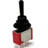 Mini Toggle Switch 1M Series SPDT On-Off-On Black Shaft