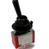 Mini Toggle Switch 1M Series SPDT On-On Black Shaft