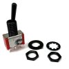 Mini Toggle Switch 1M Series SPDT On-On Black Shaft