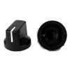 Davies 1510 Clone Black Knob D Shaft 6x4.5mm