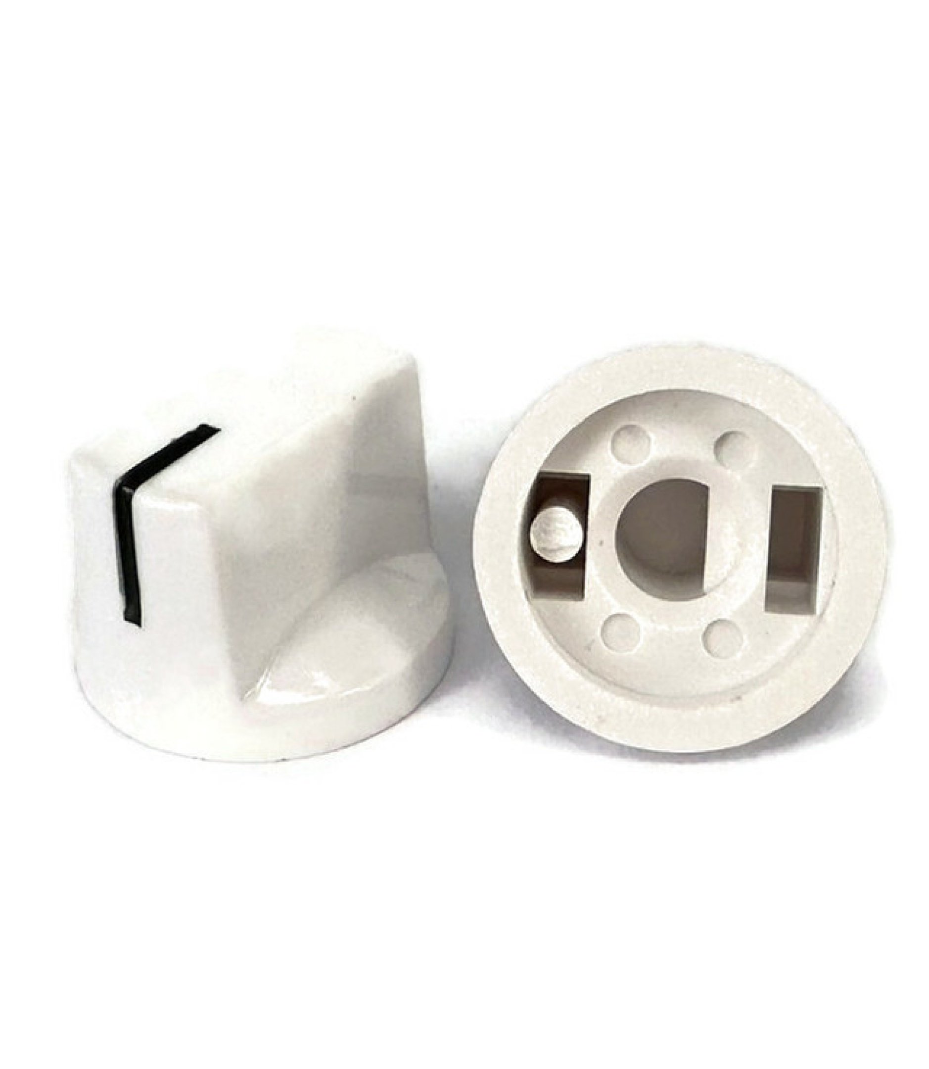 Davies 1510 Clone White Knob D Shaft 6x4.5mm
