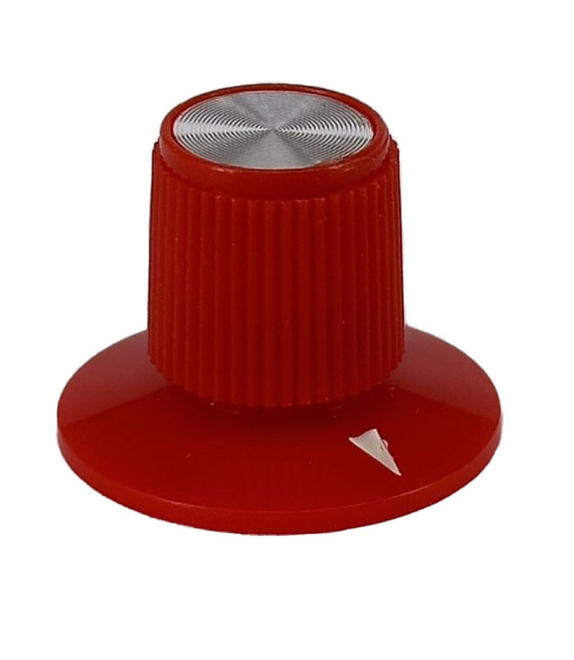 Red Rogan knob 23x17mm Shaft Hole 6.4mm