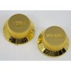 Tone Gold Knob With number 1 to 10 Shaft 6x18T