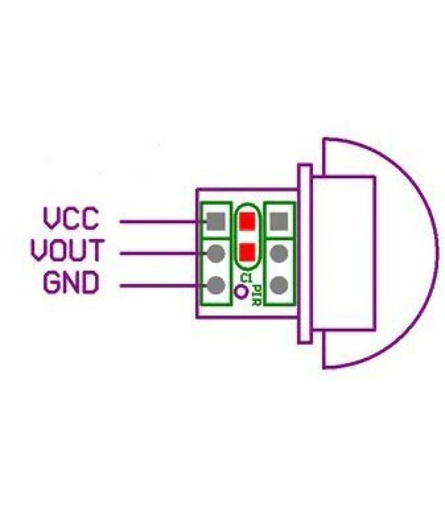 Mini PIR Motion Sensor Switch Module