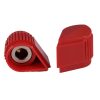 Daka-ware Pointer Red Knob 27x18mm Shaft 6.4mm