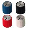 Red Rogan knob 13x12mm Shaft Hole 6.4mm